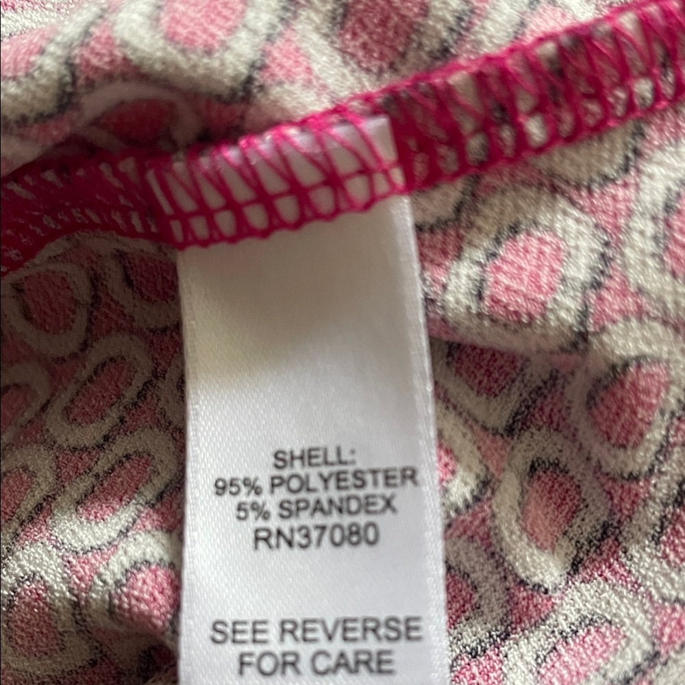 Cato Geometric Patterned Pink Top - Picture 7 of 9